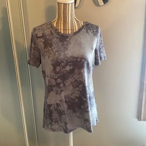 Tye Dye Top.Size Small. Light and Dark Grey.